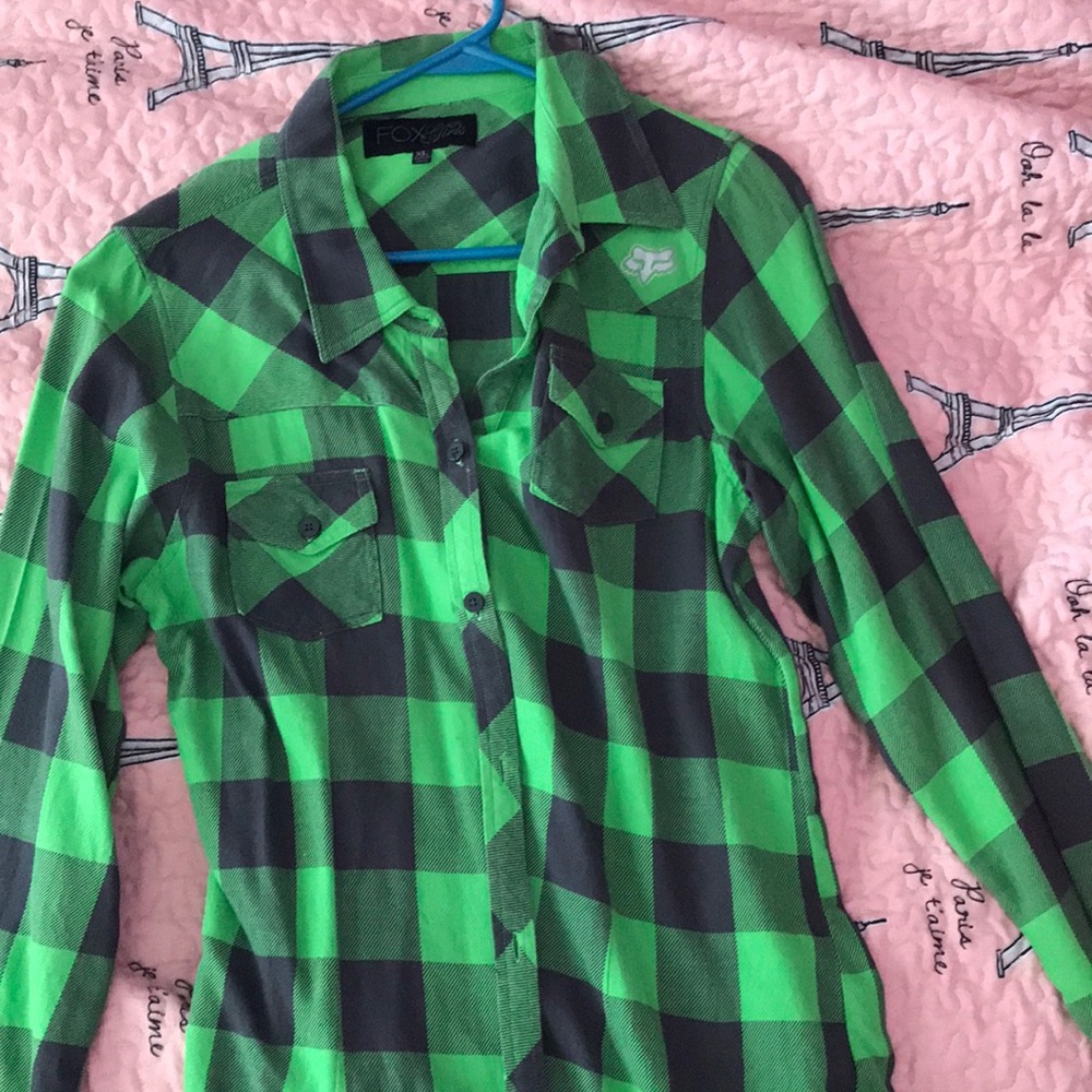 Fox plaid shirt